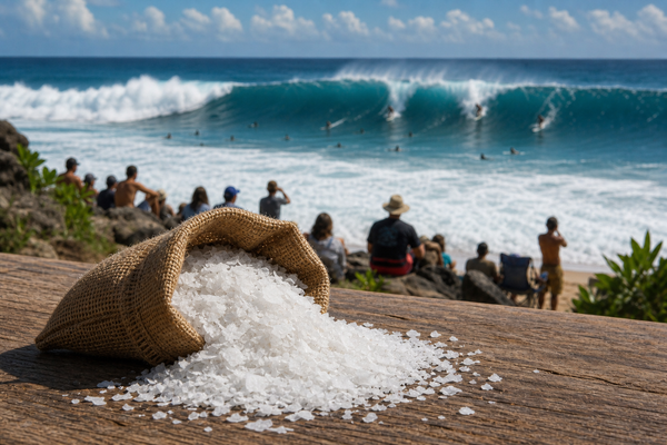 There's Sea Salt in Your Soap!