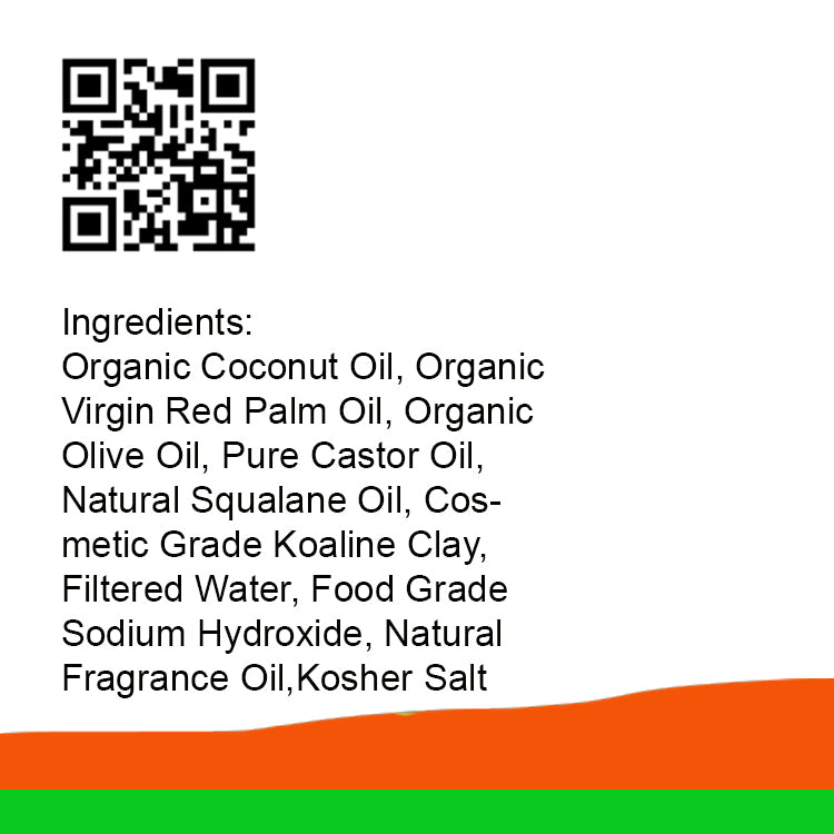 Saffron & Green Patchouli Bar Soap for Men | Dan’s Man Soap