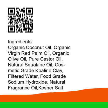 Saffron & Green Patchouli Bar Soap for Men | Dan’s Man Soap