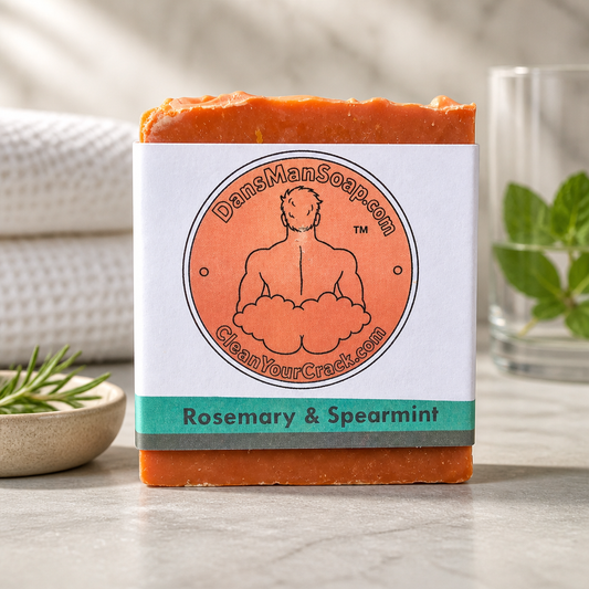 Rosemary Mint Bar Soap for Men | Dan’s Man Soap