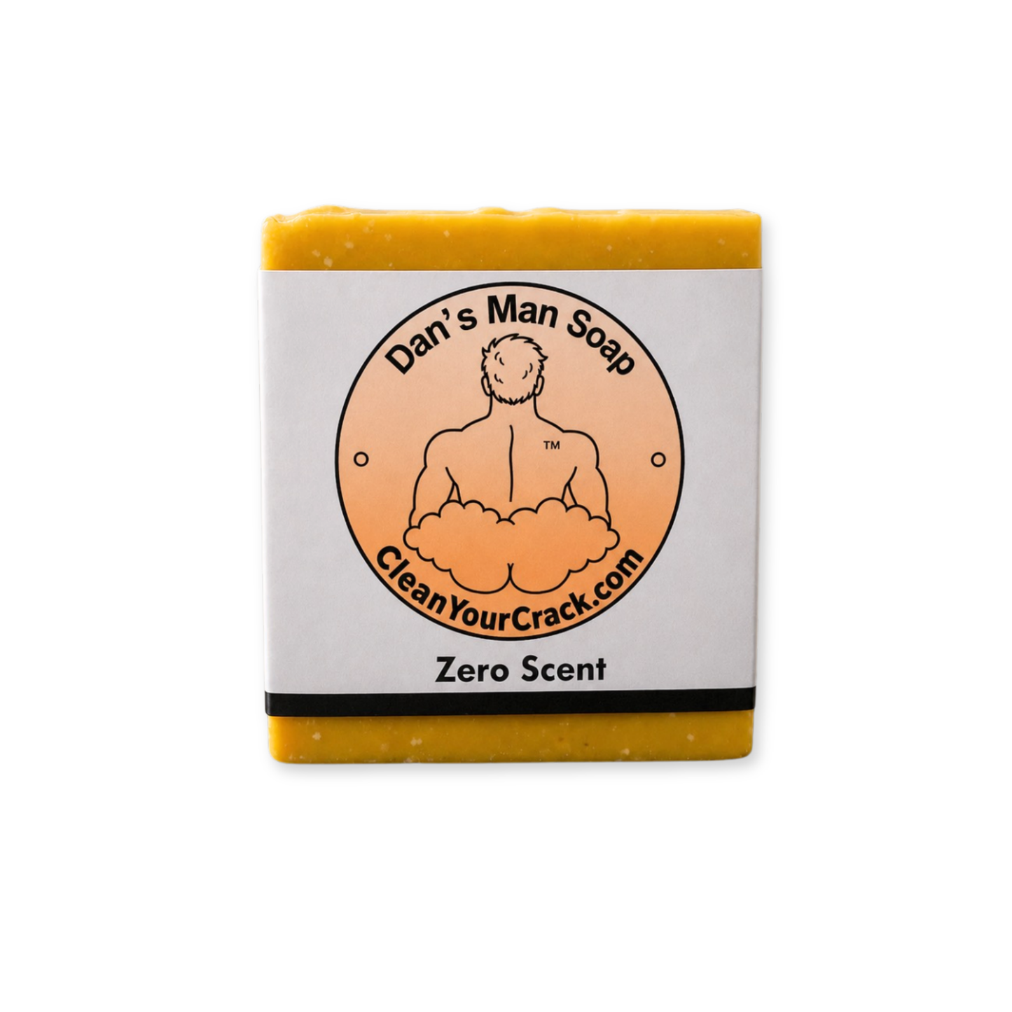 Zero Scent Bar Soap for Men | Dan's Man Soap